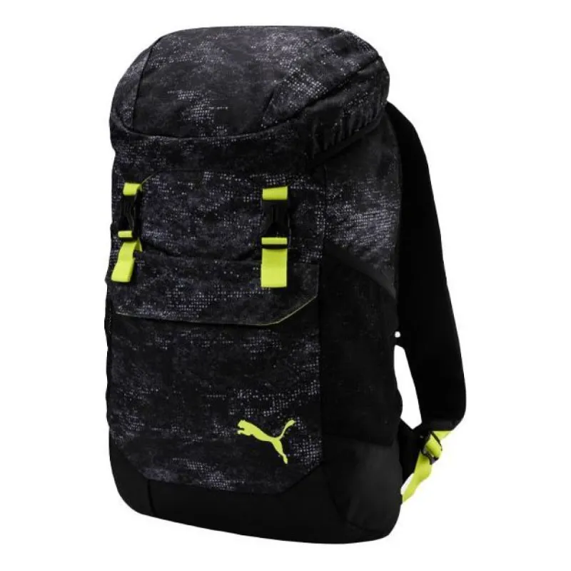 Puma Daily Training Backpack 'Black Green' 074457-05 sold by KicksCrew