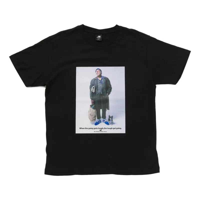 New Balance Essentials Grandpa T-shirt 'Black' AMT21569-BK sold by KicksCrew