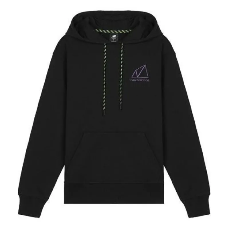 New Balance Logo Relaxed Hoodie 'Black' AMT11581-BK sold by KicksCrew