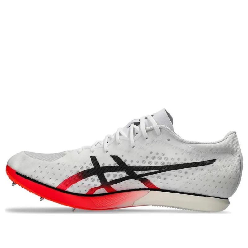 ASICS Metaspeed MD 'White Red Black' 1093A207-100 sold by KicksCrew