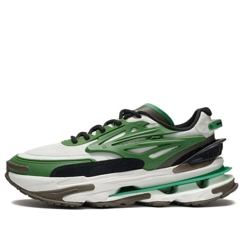 Li-Ning Countflow Wu Xing Xingshan 'Black White Green' AGLR285-5 sold by KicksCrew