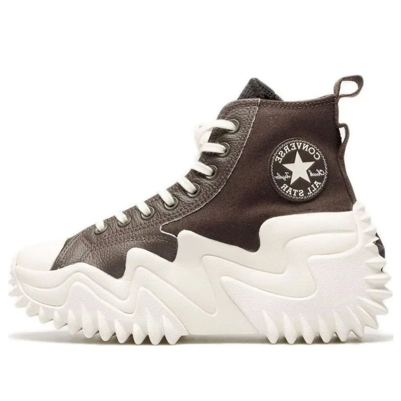 (WMNS) Converse Run Star Motion High 'Brown White' A01321C sold by KicksCrew