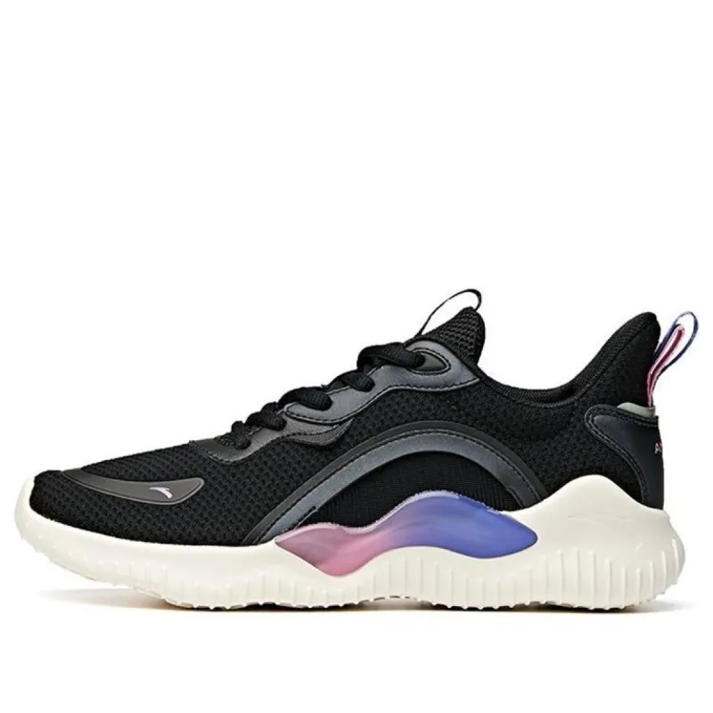 (WMNS) ANTA Casual Running Shoes 'Black Purple' 922045533-3 sold by KicksCrew