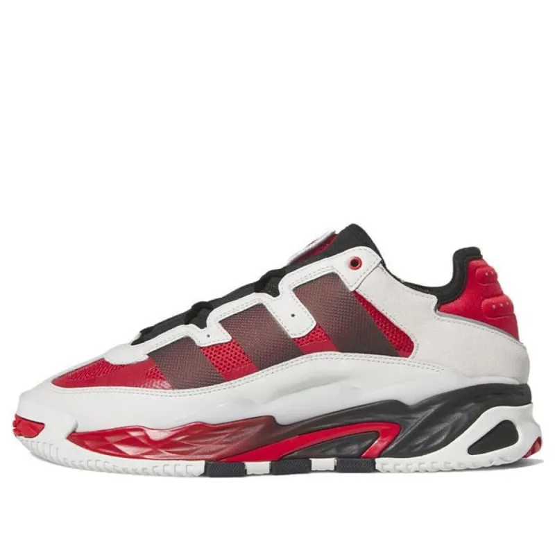 Adidas Originals Niteball Shoes 'White Black Red' H06508 sold by KicksCrew