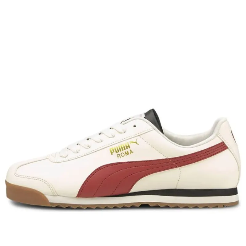 Puma Roma Basic + 'Ivory Glow Intense Red' 369571-32 sold by KicksCrew