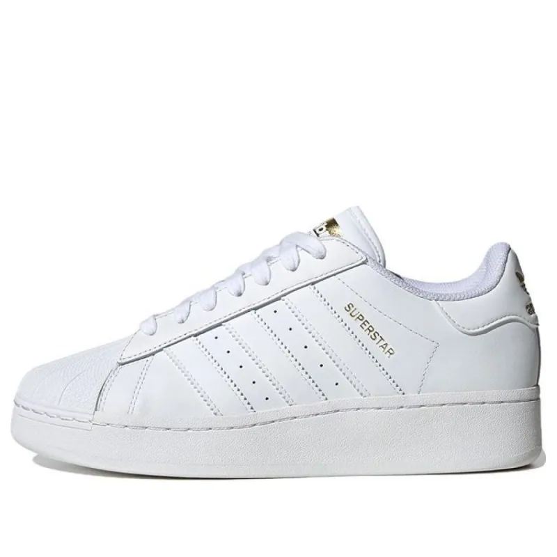 Adidas Originals Superstar XLG Shoes 'Cloud White Gold Metallic' ID4655 sold by KicksCrew