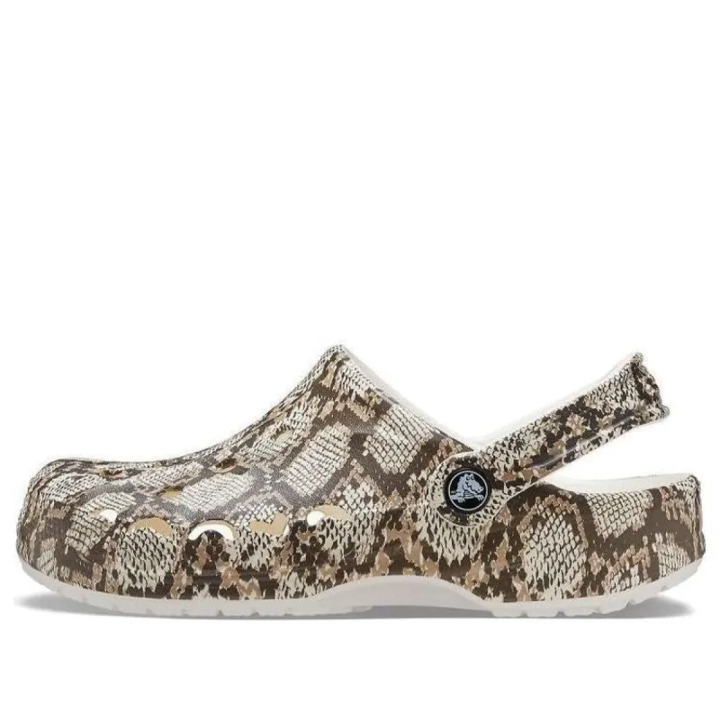 Crocs Baya Seasonal Printed Clogs 'Oyster Mushroom' 206230-13T sold by KicksCrew