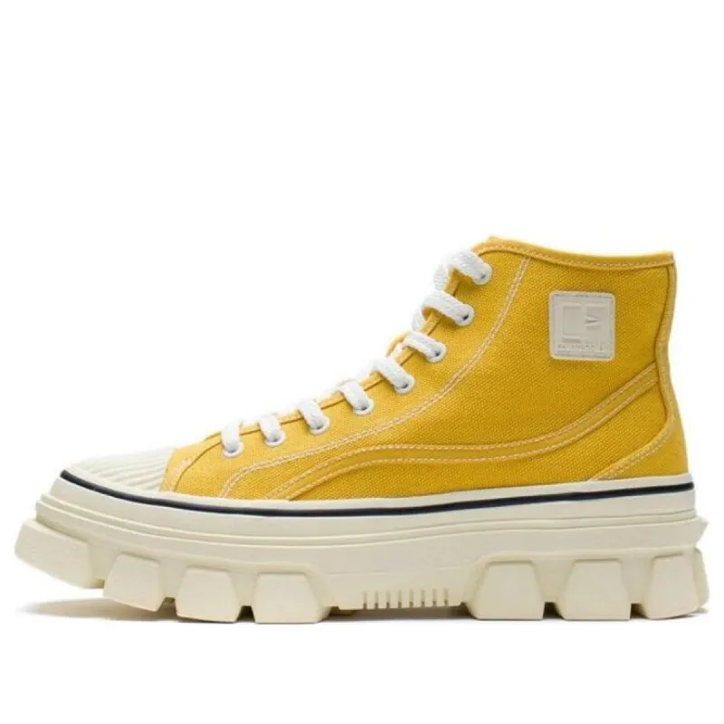 Li-Ning CouterFlow Skate Shoes 'Yellow White' AGCS206-7 sold by KicksCrew