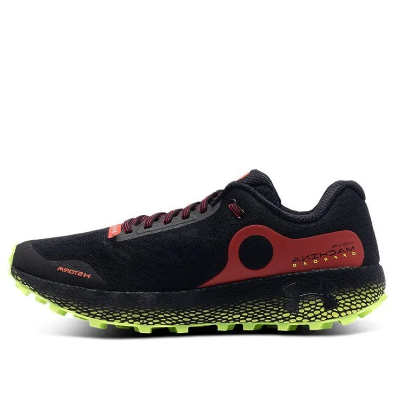 Under Armour HOVR Machina Off Road CN 'Black Red Green' 3025716-001 sold by KicksCrew