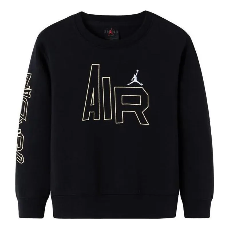 (PS) Air Jordan Air Logo Sweaters 'Black' JD2342071PS-002 sold by KicksCrew
