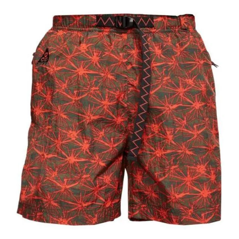 Nike ACG AOP Woven Short 'Rush Red' CT2955-675 sold by KicksCrew
