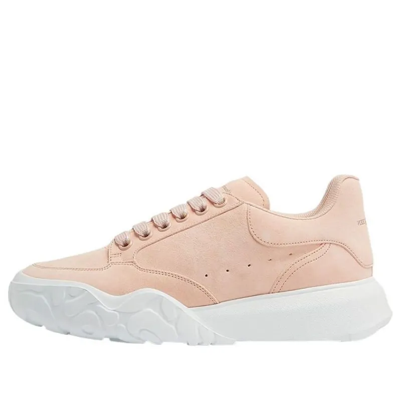 (WMNS) Alexander McQueen Court Trainer 'Pink White' 657567WIA507126 sold by KicksCrew