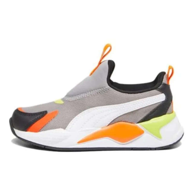 (PS) Puma RS-X3 Slip-On 'Concrete Grey Rickie Orange' 309676-11 sold by KicksCrew
