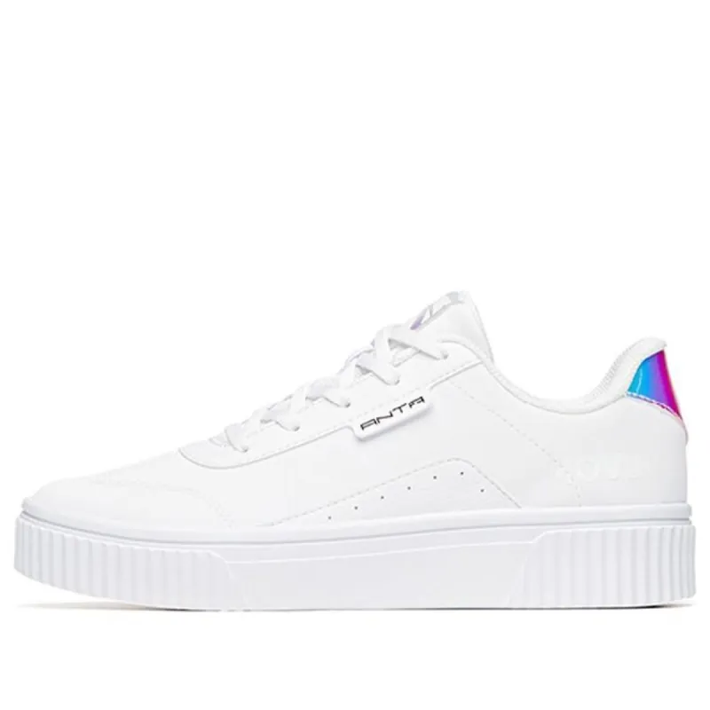 (WMNS) ANTA Lifestyle Series Skate Shoes 'White' 922038023-1 sold by KicksCrew