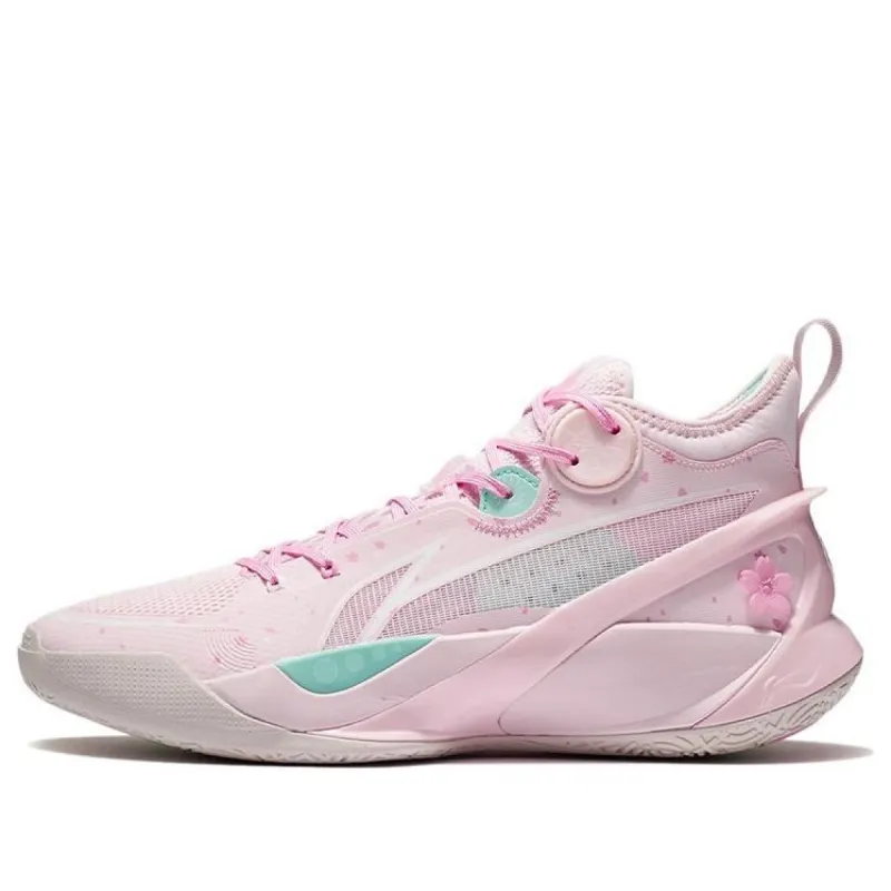 Li-Ning Sonic 10 V1 Mid 'Pink Green' ABAS069-51 | Parallel