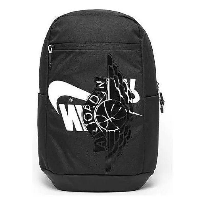Air Jordan Nike logo Remix Backpack 'Black' 9A0167-023 sold by KicksCrew