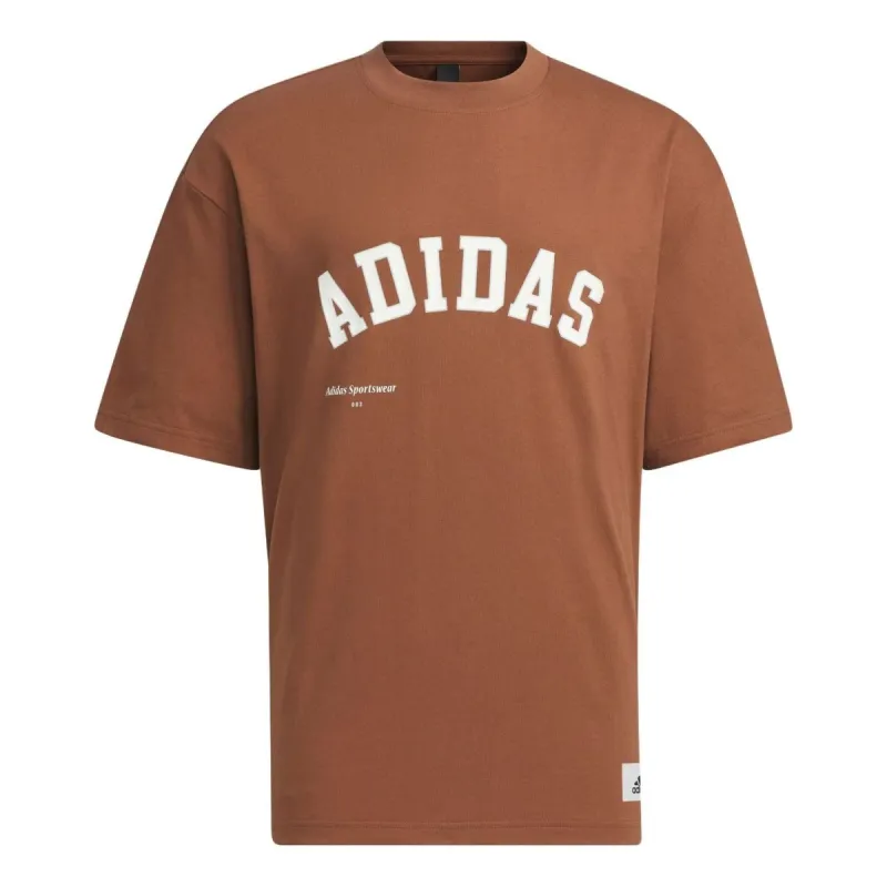 adidas Sportswear Short Sleeve Tee 'Tan' IS4961 sold by KicksCrew