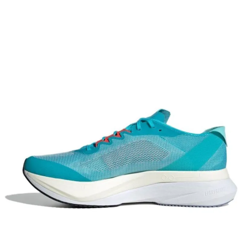 Adidas Adizero Boston 12 Running Shoes 'Flash Aqua Cloud White' H03612 sold by KicksCrew