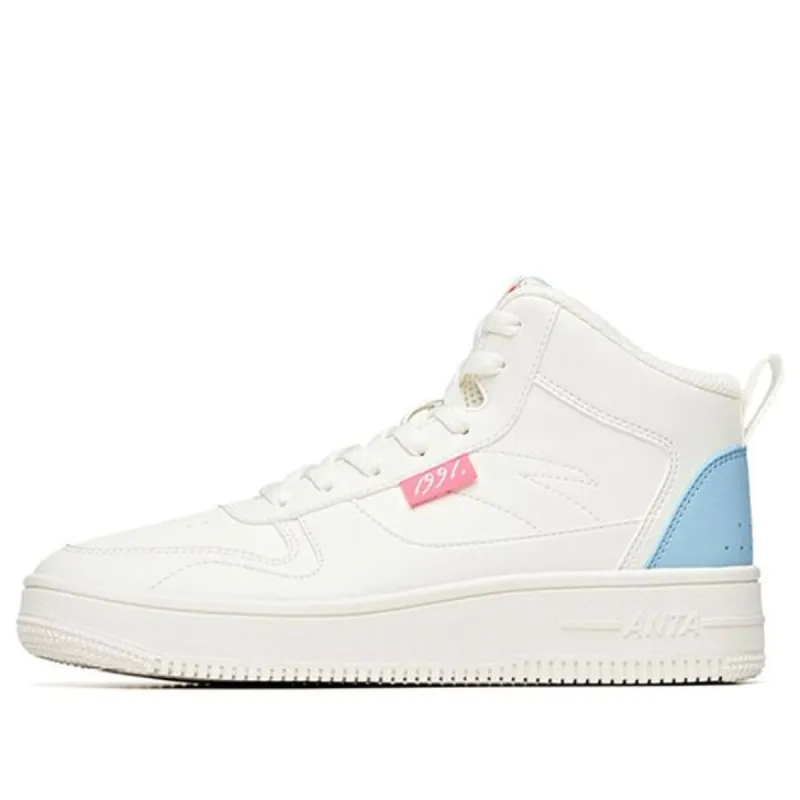 (WMNS) ANTA Lifestyle Series Skate Shoes 'White Sky Blue' 922038010-3 sold by KicksCrew