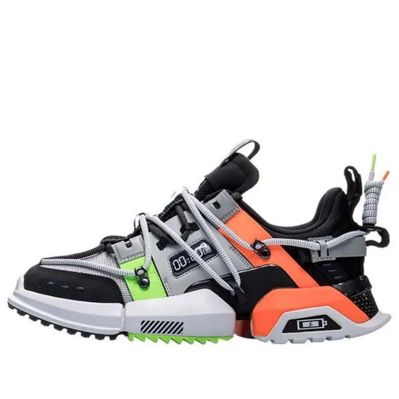 Li-Ning Titan New York Fashion Week 'Black Green Orange' AGLP179-1 sold by KicksCrew