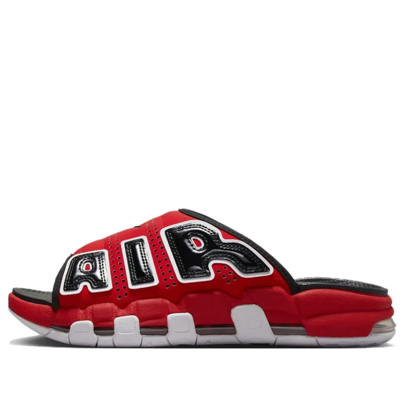 Nike Air More Uptempo Slide 'Bulls' FJ6035-600 sold by KicksCrew