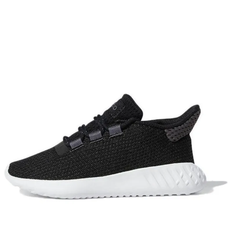 (PS) Adidas Originals Tubular Dusk Shoes 'Black White' B22488 sold by KicksCrew