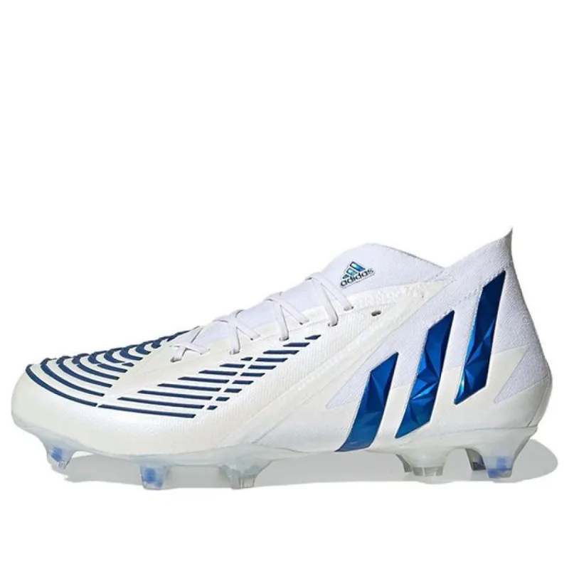 Adidas Predator Edge.1 FG Boots 'White Hi-Res Blue' H02931 sold by KicksCrew