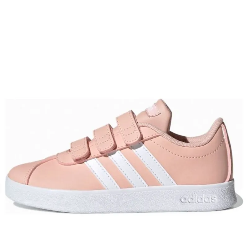 (PS) Adidas VL Court 2.0 Shoes 'Pink White' GZ7664 sold by KicksCrew