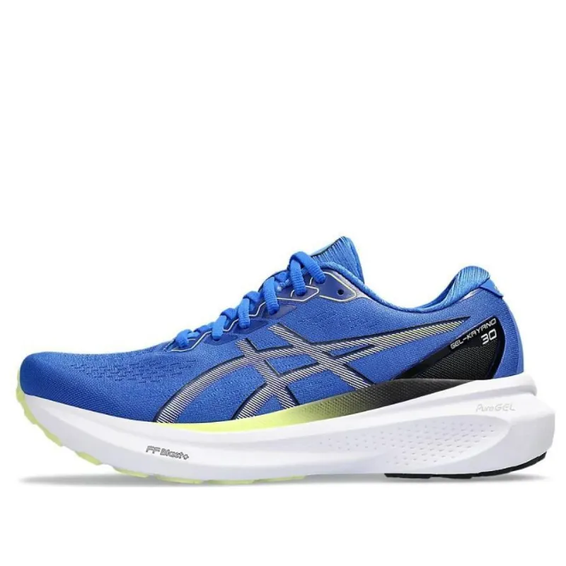 ASICS Gel Kayano 30 Wide 'Illusion Blue Glow Yellow' 1011B685-400 sold by KicksCrew