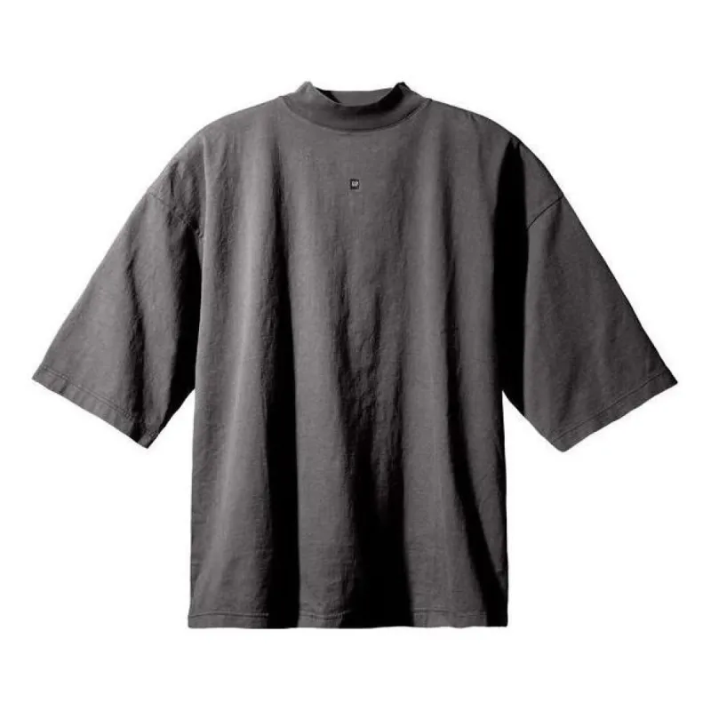 YEEZY GAP x Balenciaga Logo No Seam Tee 'Dark Grey' YEEZY-SS22-59 sold by KicksCrew
