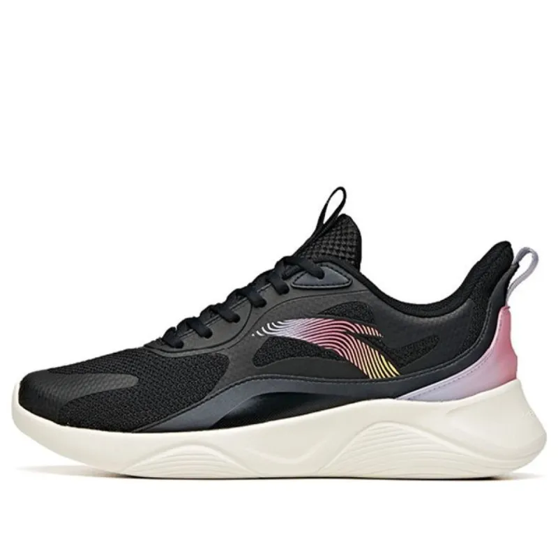 (WMNS) ANTA Casual Running Shoes 'Black Multi-Color' 922035562-1 sold by KicksCrew