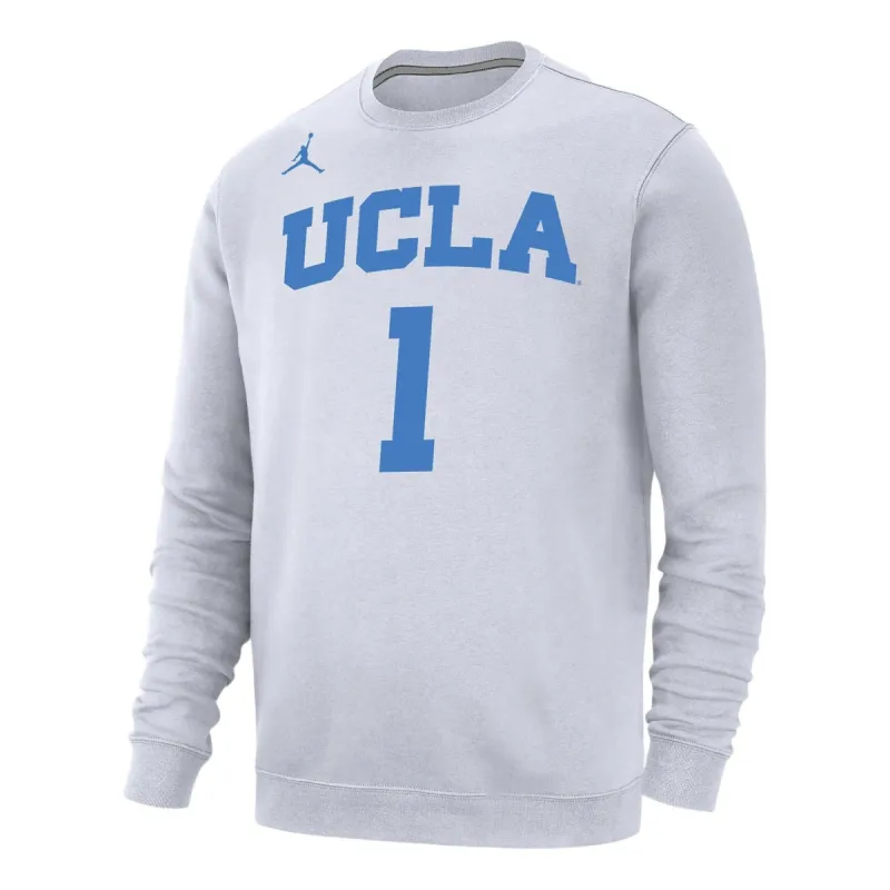 Air Jordan SS23 UCLA Long Sleeve T-Shirt 'White' M33778P5NIL-UCL sold by KicksCrew