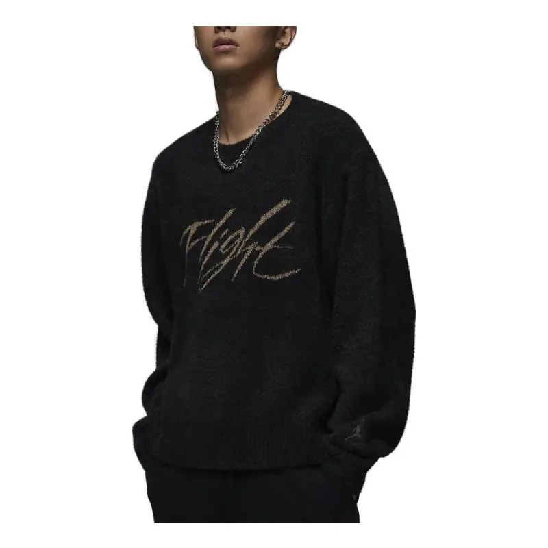 Air Jordan Flight Heritage Crop Sweater 'Black' FD7390-045 sold by KicksCrew