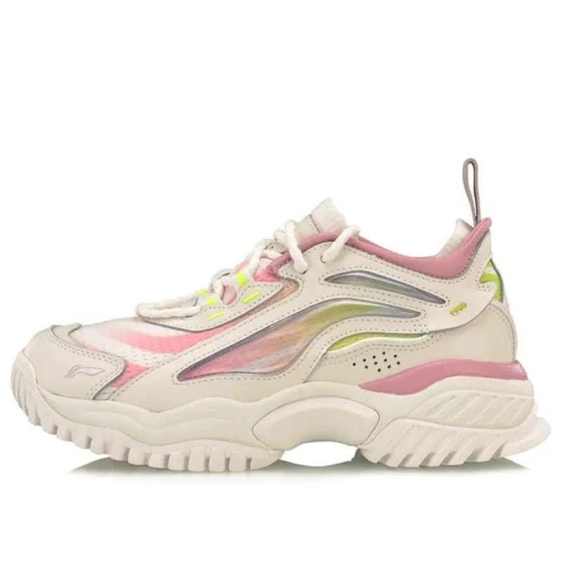Li-Ning Aurora Windwalker x Gilr Bad Five 'White Pink' AGLP108-2 sold by KicksCrew