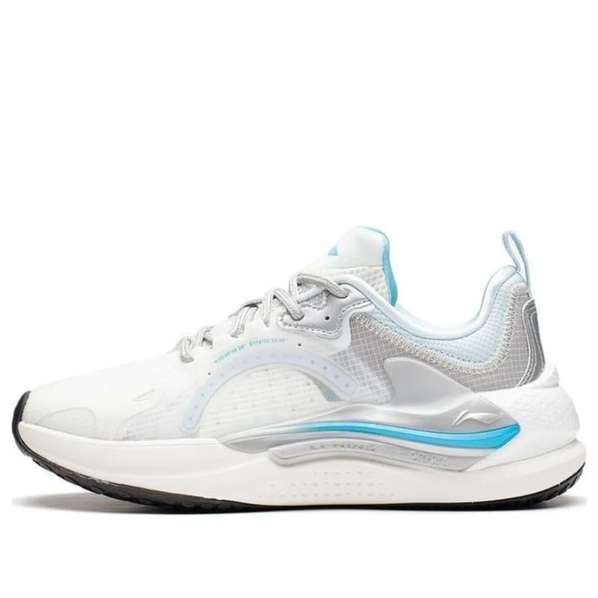 WMNS) Li-Ning Spark 3 'White Grey' AGLS062-5 | Parallel