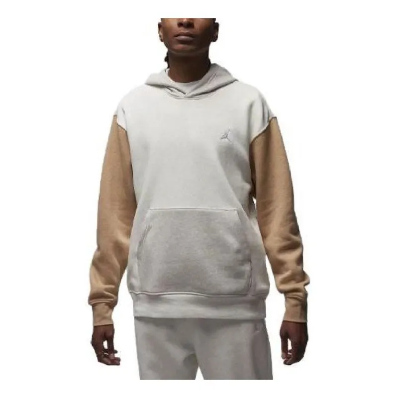 Air Jordan Essentials Fleece Sweatshirt 'Sail Hemp Oatmeal' FJ7774-133 sold by KicksCrew