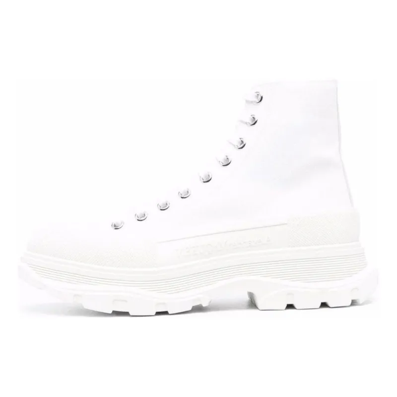 Alexander McQueen Tread Slick Boot 'Triple White' 604254W4MV29000 sold by KicksCrew