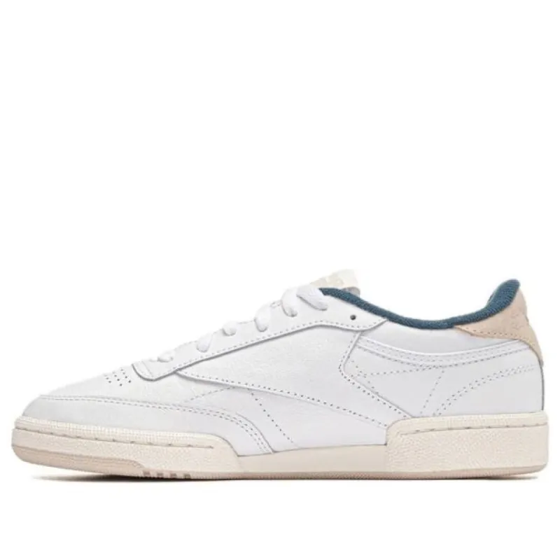 (WMNS) Reebok Club C 85 'White Hoops Blue' 100033086 sold by KicksCrew