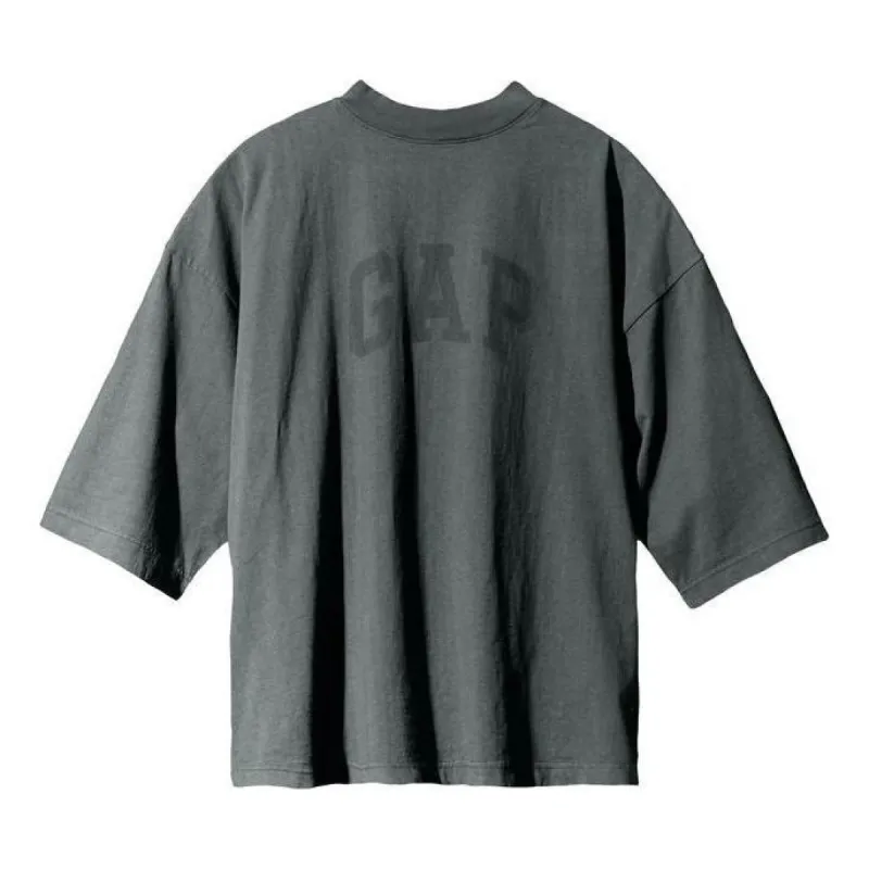 〈超希少〉YEEZY GAP BALENCIAGA DOVE tee YEEZY Gap x Balenciaga Dove 3/4 Sleeve Tee 'Washed Black