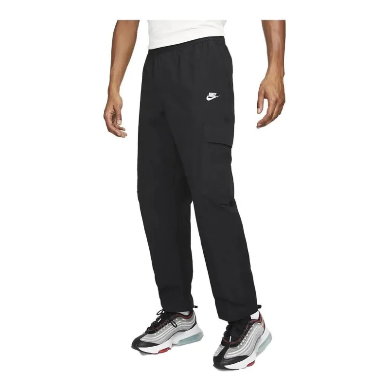Nike Club Woven Cargo Trousers 'Black' DX0613-010 sold by KicksCrew