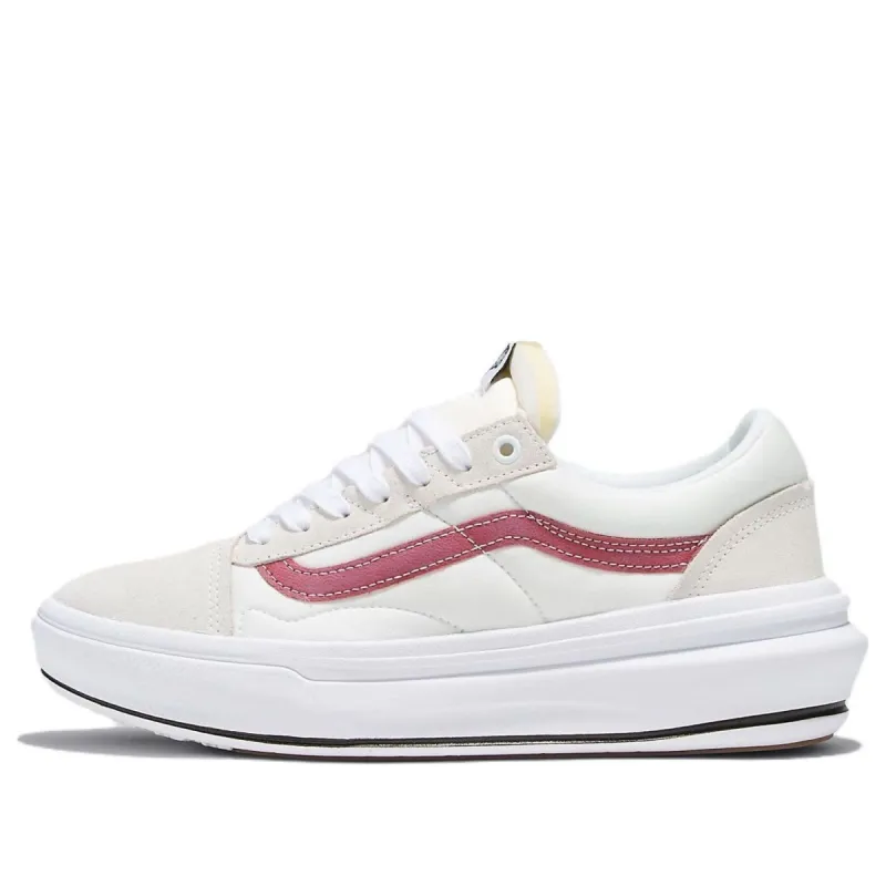 Vans Old Skool Overt ComfyCush Sporty Shoes 'White Red' VN0A7Q5ECPE sold by KicksCrew