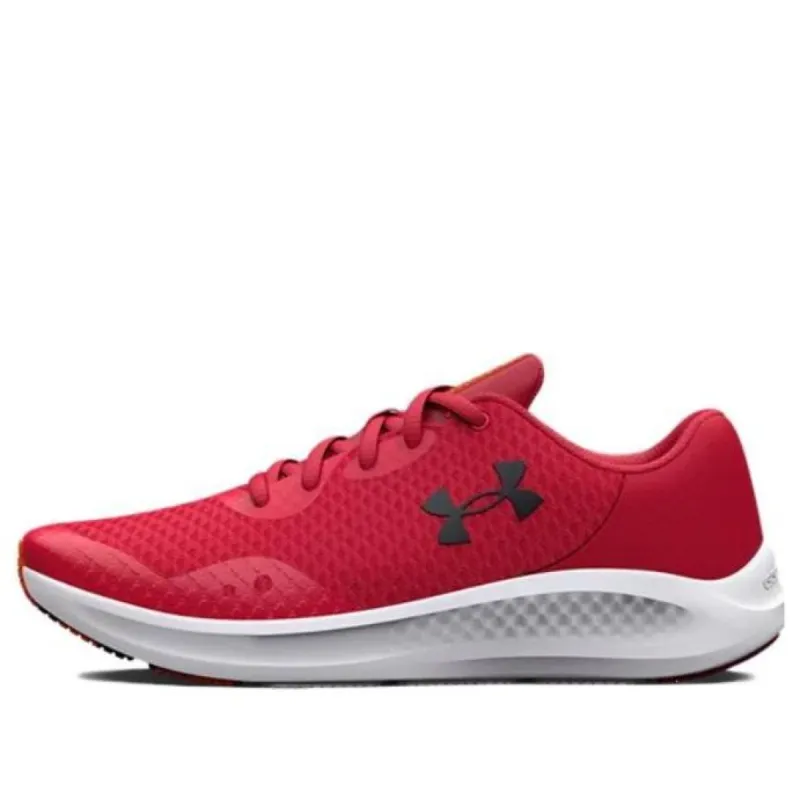 (GS) Under Armour Charged Pursuit 3 'Red Orange Blast' 3024987-602 sold by KicksCrew