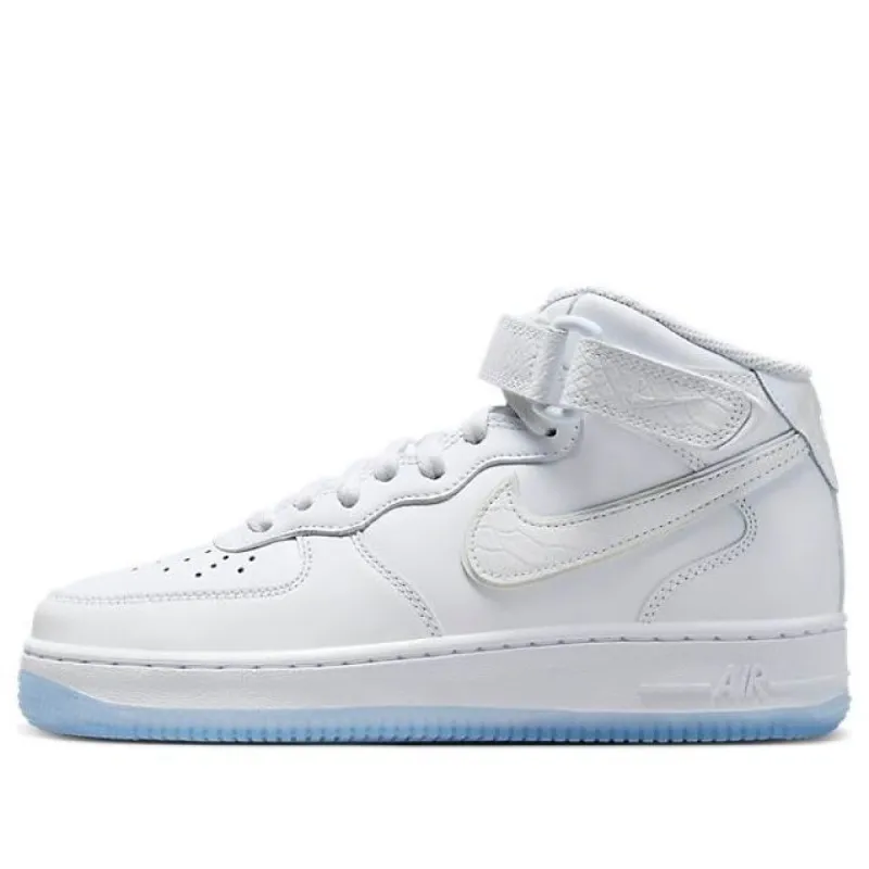 Nike Air Force 1 Mid 'White Ice Reptile' FN4274-100 sold by KicksCrew