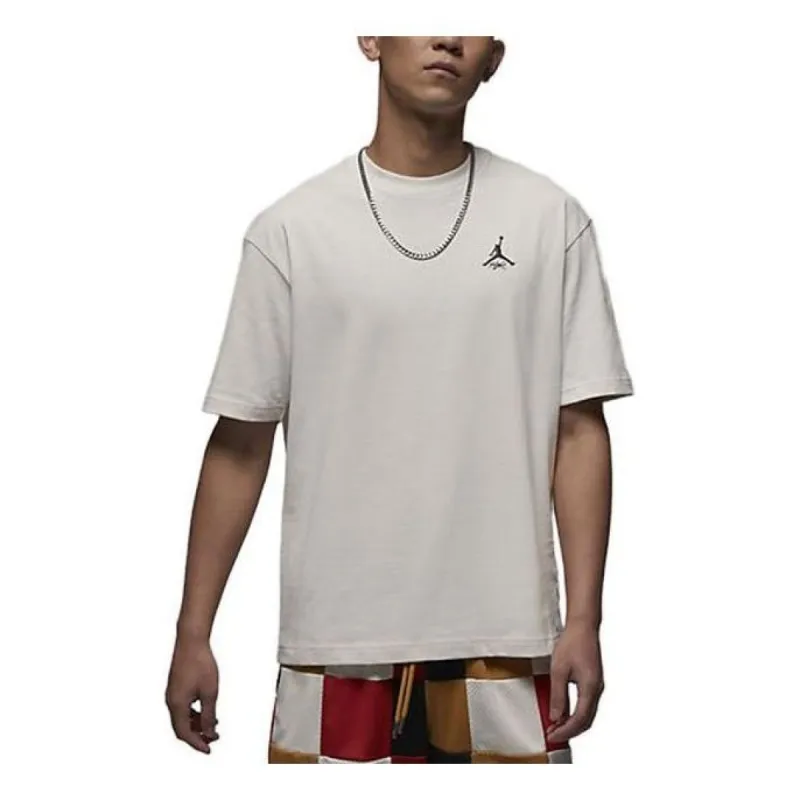 Air Jordan Flight Heritage 85 T-Shirts 'Beige' DX9562-030 sold by KicksCrew