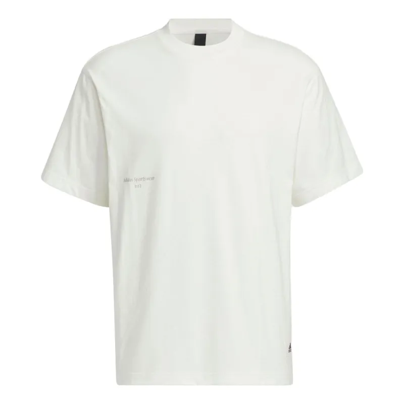 Adidas Sportswear Lounge Graphic T-Shirts 'White' IP4979 sold by KicksCrew