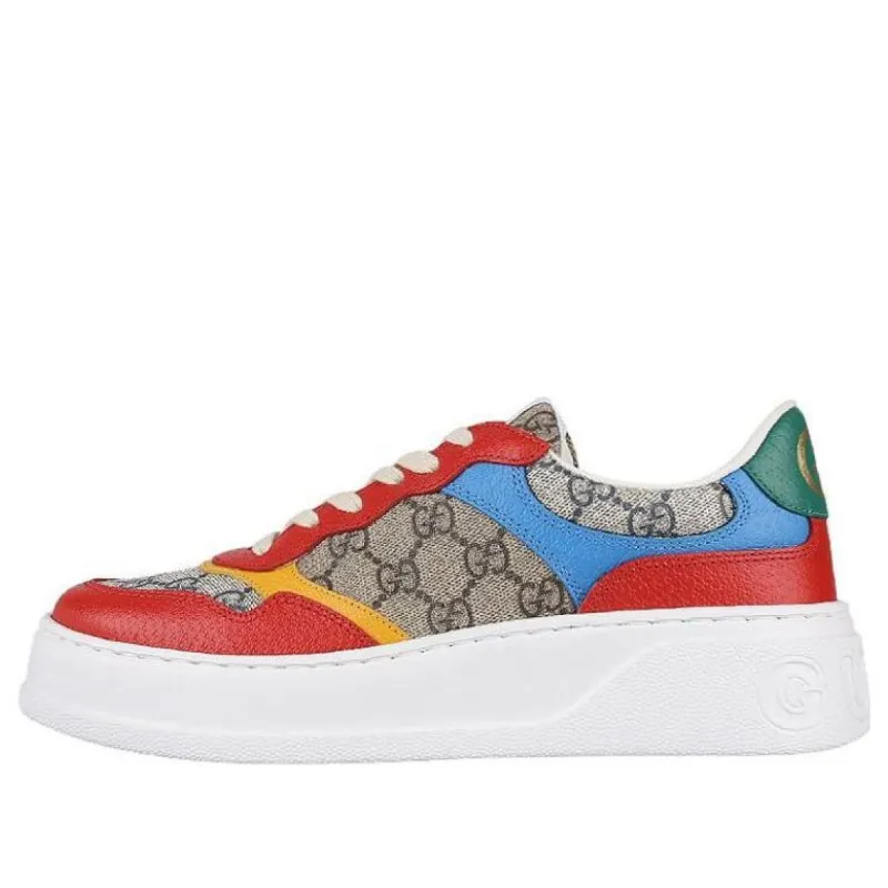 Gucci GG Sneaker 'Beige Red Blue' 726828-FABAV-4050 sold by KicksCrew