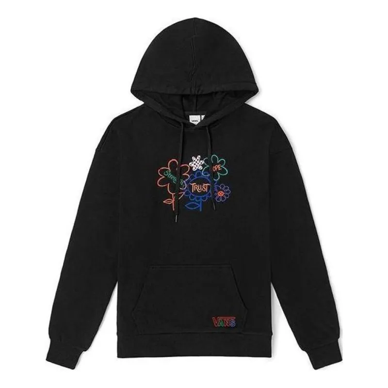 (WMNS) Vans Cultivate Care Hoodie 'Black' VN0A5LK2BLK sold by KicksCrew