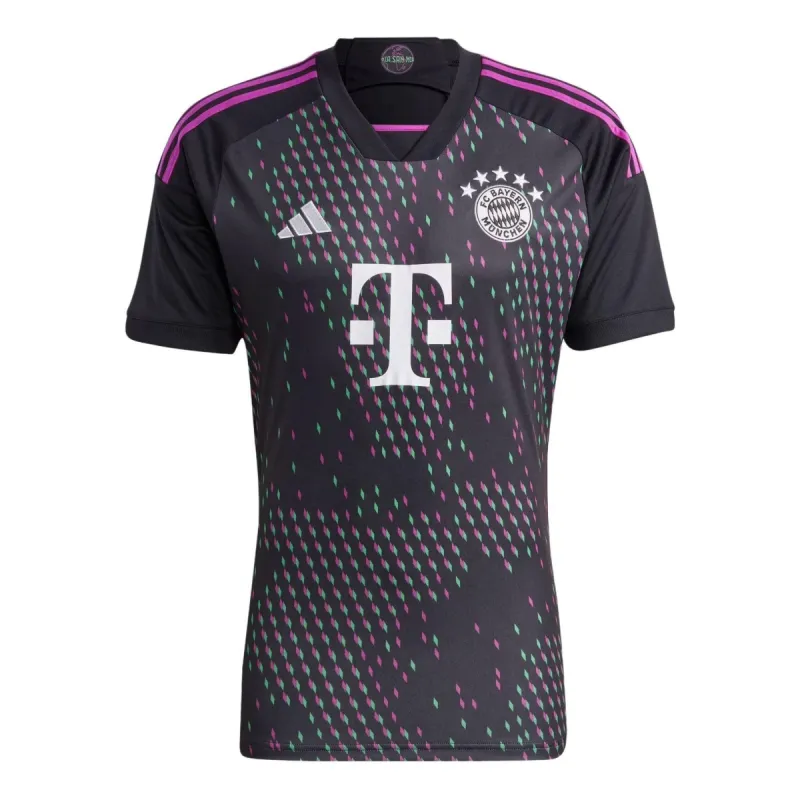adidas FC Bayern 23/24 Away Jersey 'Black' HR3719 sold by KicksCrew