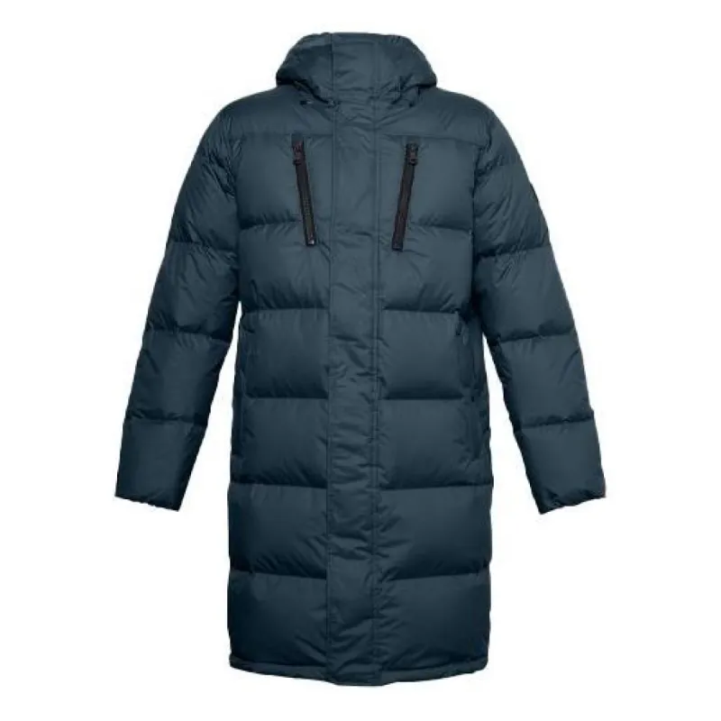 Under Armour Sportstyle Graphic Bench Down Jacket 'Navy' 1355855-467 sold by KicksCrew