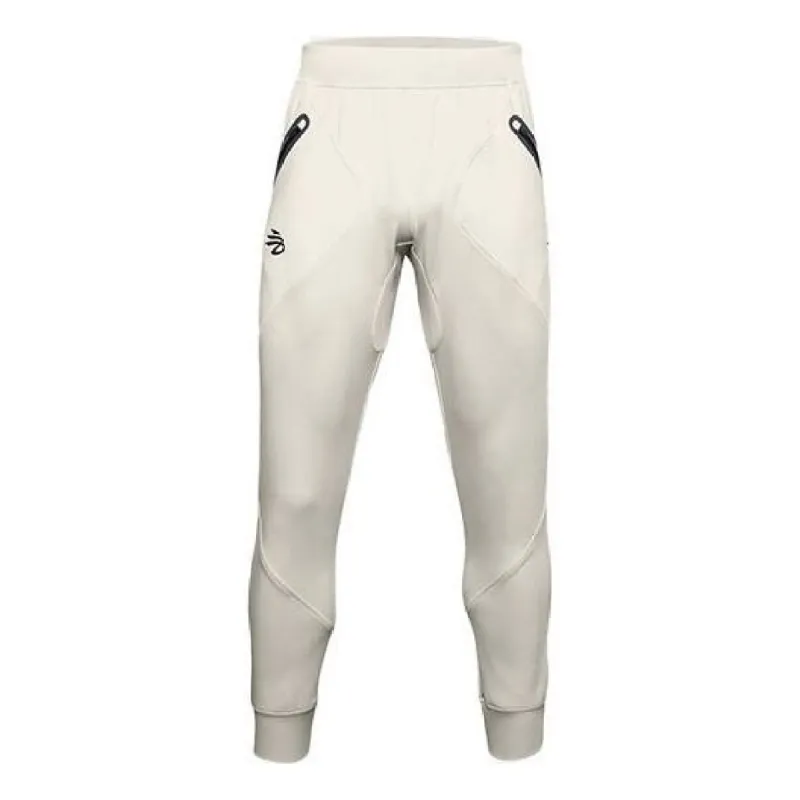 Under Armour Curry Stealth Joggers 'Cream White' 1356999-110 sold by KicksCrew
